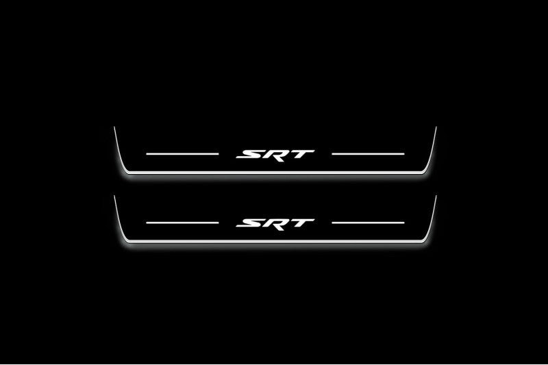 Jeep Grand Cherokee V 2021+ Door Sill Led Plate With SRT Logo