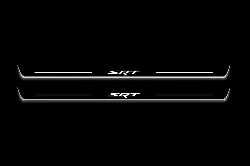 Jeep Grand Cherokee III 2005-2010 Auto Door Sills With Logo SRT