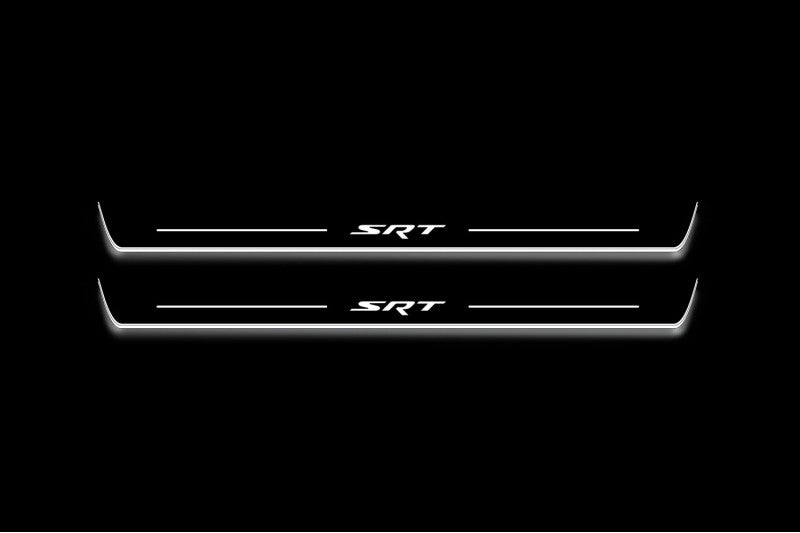 Dodge Charger 2005-2011 Door Sill Protectors With Logo SRT