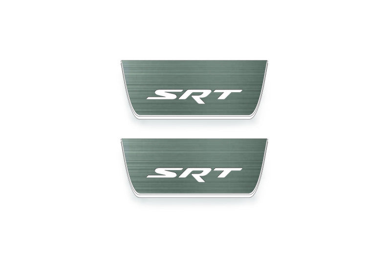 Jeep Grand Cherokee V 2021+ Door Sill Led Plate With SRT Logo