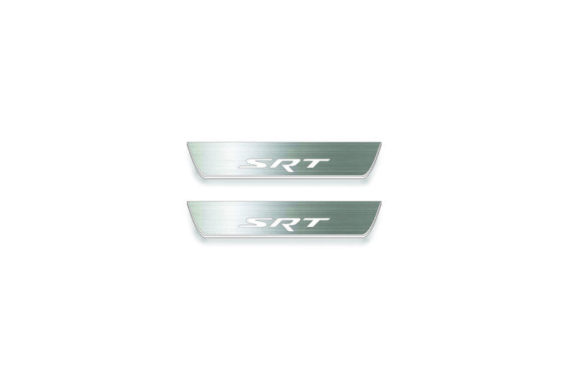 Jeep Grand Cherokee III 2005-2010 Auto Door Sills With Logo SRT