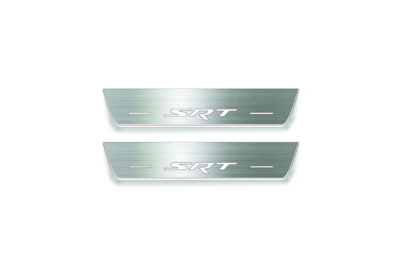 Dodge Charger 2011+ Led Door Sills With Logo SRT