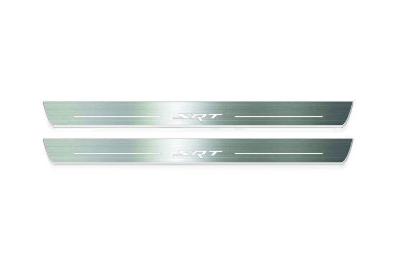 Dodge Charger 2005-2011 Door Sill Protectors With Logo SRT