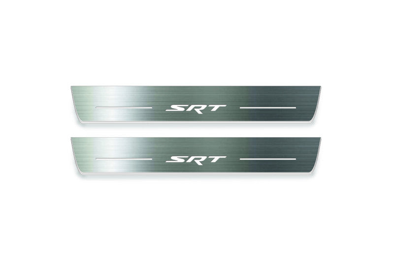 Jeep Grand Cherokee V 2021+ Door Sill Led Plate With SRT Logo