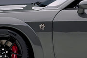 Chrysler emblem for fenders with Hellcat Cap logo