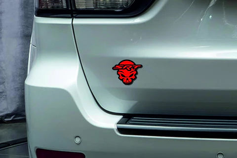 Jeep Emblem & Badges set with SRT Skull logo Jeep emblems decoinfabric