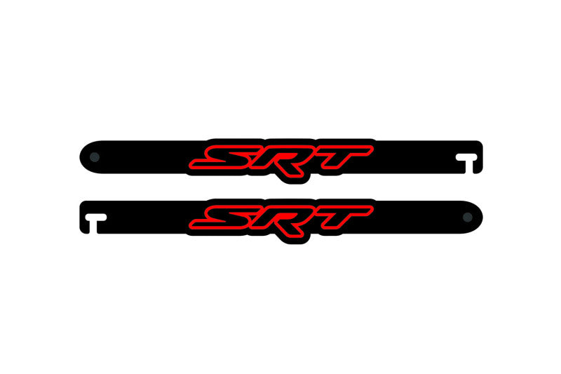 Custom Car Show Door Props SRT (type 2) Logo Stainless Steel