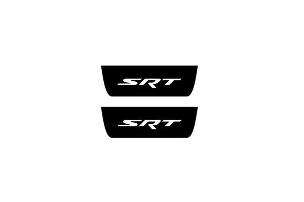 Jeep Grand Cherokee IV 2010-2021 Car Door Sill With Logo SRT (Premium Painting)