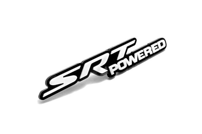 Emblema della griglia del radiatore DODGE con logo SRT Powered