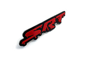 DODGE Radiator grille emblem with SRT blood logo Dodge emblems decoinfabric