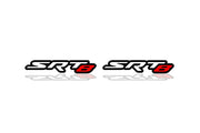 DODGE emblem for fenders with SRT8 logo (Type 2) Dodge emblems decoinfabric