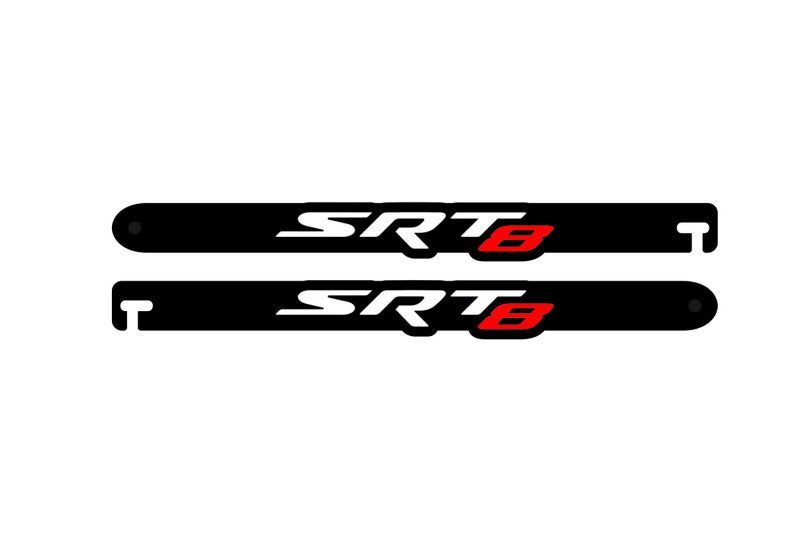 Custom Car Show Door Props SRT8 (type 2) Logo Stainless Steel
