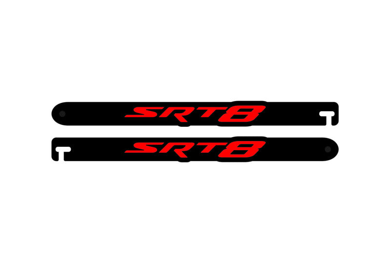 Custom Car Show Door Props SRT8 (type 3) Logo Stainless Steel