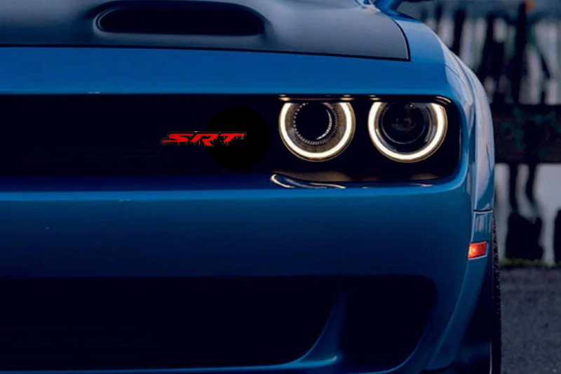 Dodge Emblem & Badges set with SRT Blood logo