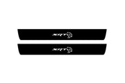 Dodge Durango III 2011+ Led Door Sill Pro With Logo SRT Hellcat (Premium Painting) Dodge Led Door Sills PRO opdesign