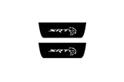 Jeep Grand Cherokee IV 2010-2021 Led Door Sill Pro With Logo SRT Hellcat (Premium Painting) Jeep Led Door Sills PRO opdesign