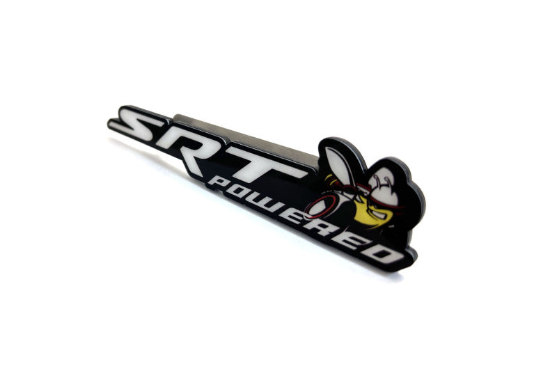 DODGE Radiator grille emblem with SRT Powered + Scat Pack logo