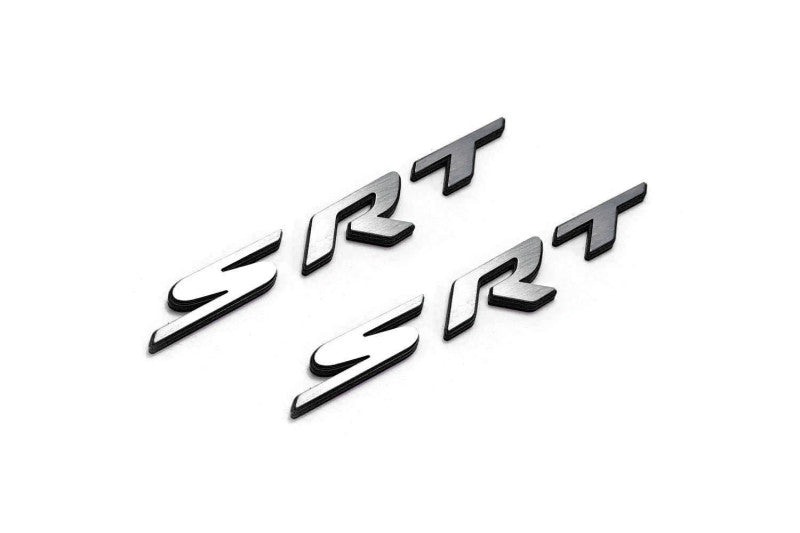 DODGE 3D emblem for fenders with SRT logo (type MIXT)