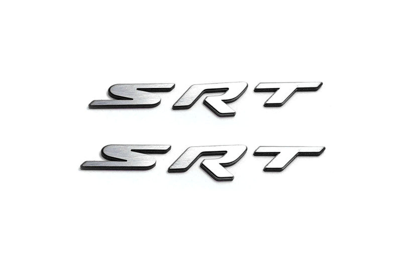 Jeep 3D emblem for fenders with SRT logo (type MIXT) Jeep emblems decoinfabric