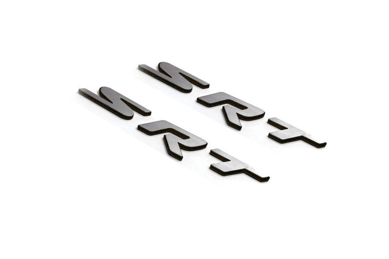 Jeep 3D emblem for fenders with SRT logo (type MIXT) Jeep emblems decoinfabric