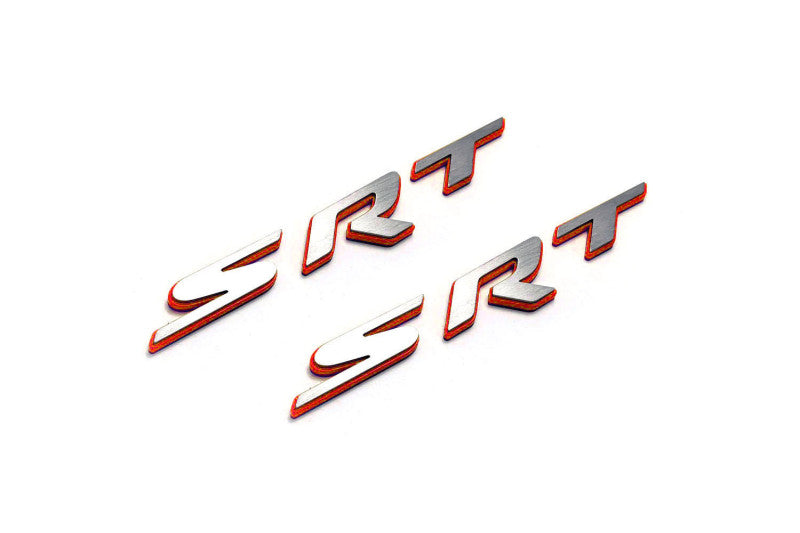 DODGE 3D emblem for fenders with SRT logo (type MIXT)