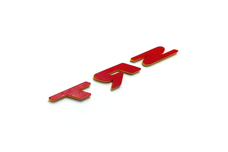 Dodge tailgate trunk rear 3D emblem with SRT logo (type MIXT) Dodge emblems decoinfabric
