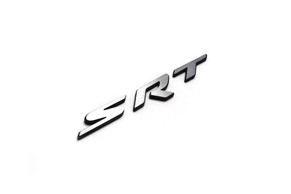 Chrysler tailgate trunk rear 3D emblem with SRT logo (MIXT design)