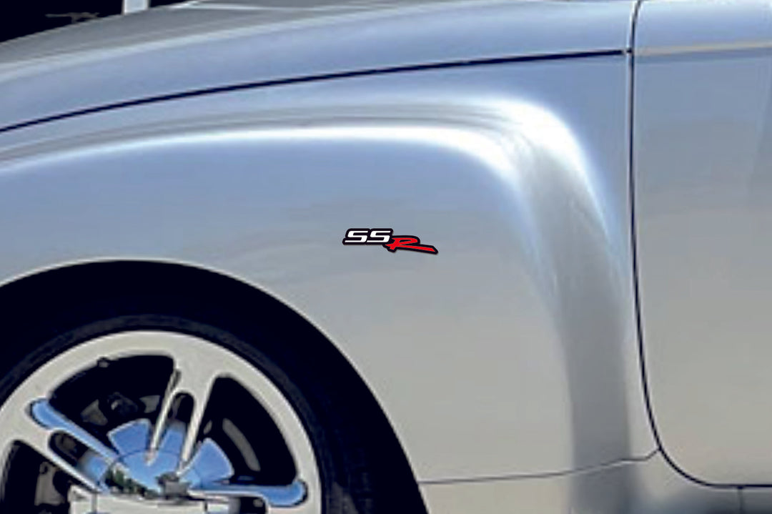 Chevrolet SSR emblem for fenders with SSR logo Fender decoinfabric