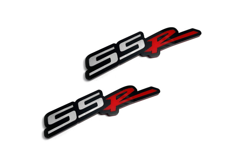 Chevrolet SSR Emblem & Badges set with SSR logo Chevrolet emblems decoinfabric