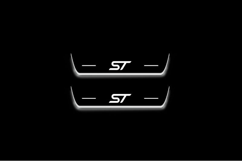 Ford Focus IV 2018+ Led Sill Plates With Logo ST