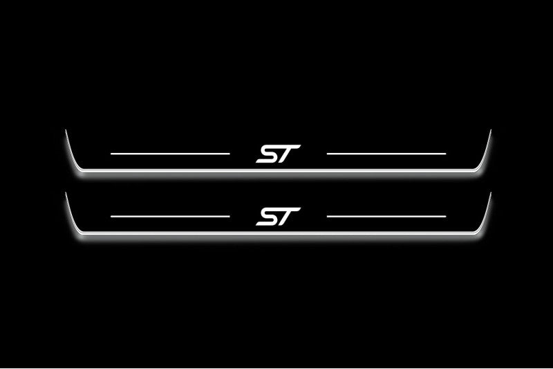 Ford Focus IV 2018+ Led Sill Plates With Logo ST