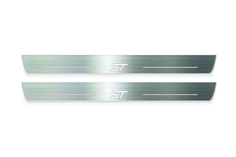 Ford Fiesta 2008-2017 Door Sill Protectors With Logo ST