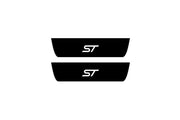 Ford Focus III 2011-2018 Led Door Sill Pro With Logo ST (Premium Painting) Ford Led Door Sills PRO opdesign