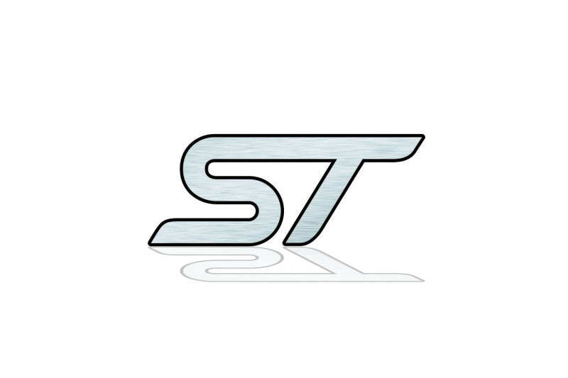 Ford tailgate trunk rear 3D emblem with ST logo (type MIXT) Ford emblems decoinfabric