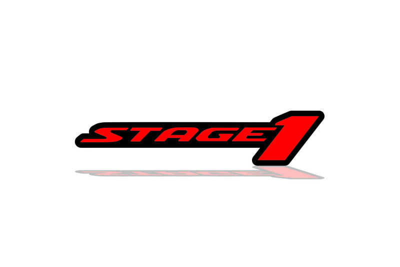 Dodge Charger 2024+ Radiator grille emblem with Stage 1 logo