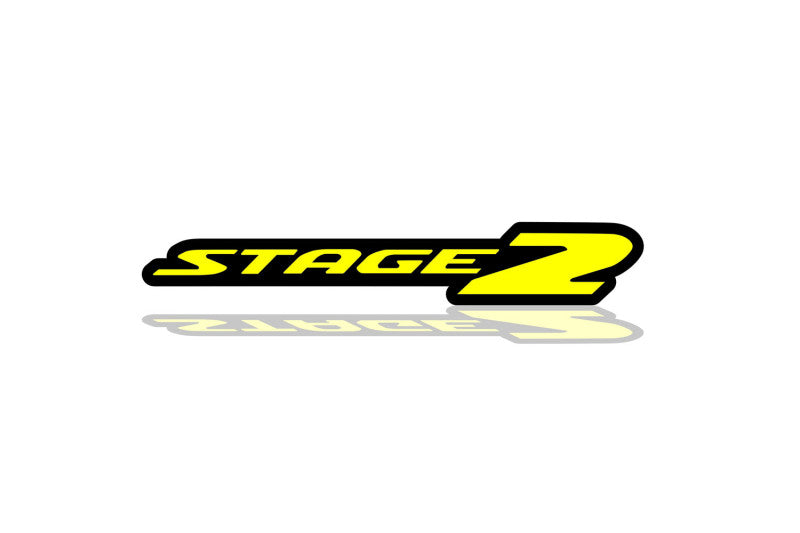 Dodge Charger 2024+ Radiator grille emblem with Stage 2 logo
