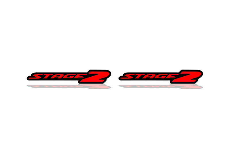 Dodge Charger 2024+ emblem for fenders with Stage 2 logo