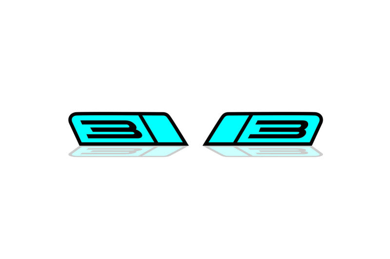 Ford emblem for fenders with Roush logo (Stage 3) Ford emblems decoinfabric