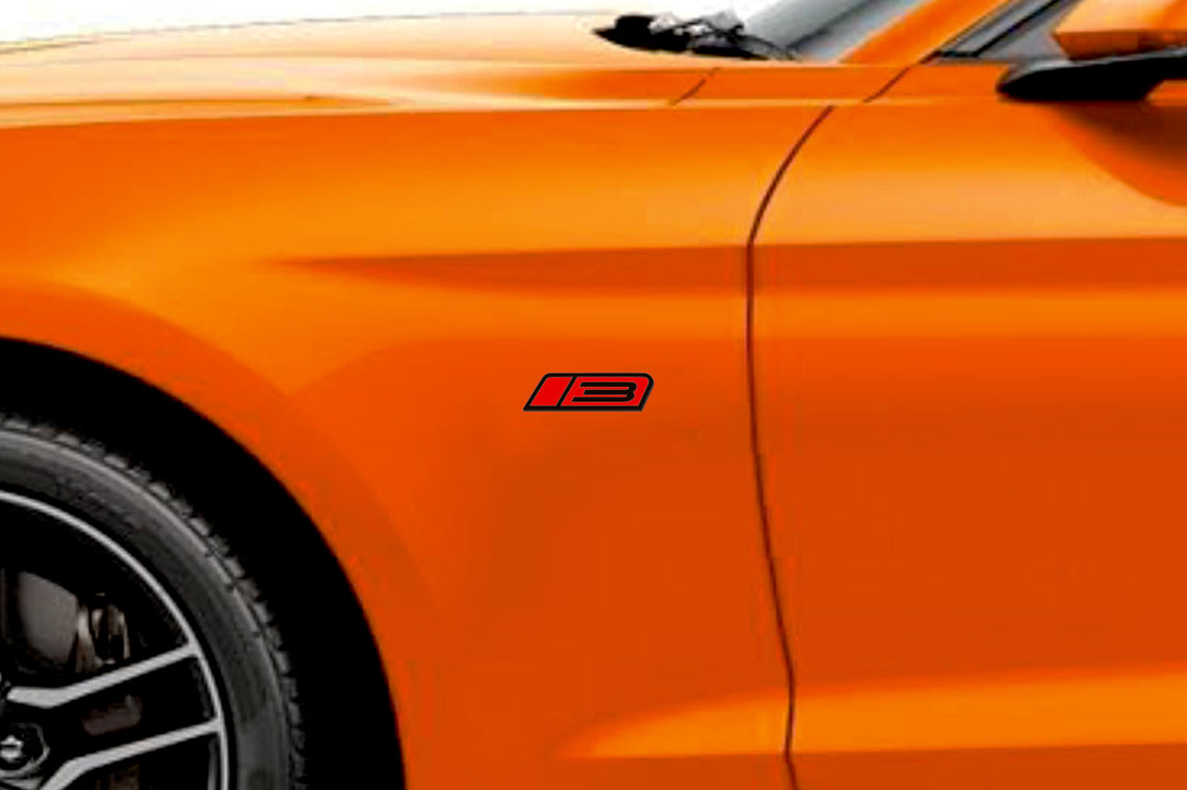 Ford emblem for fenders with Roush logo (Stage 3) Ford emblems decoinfabric