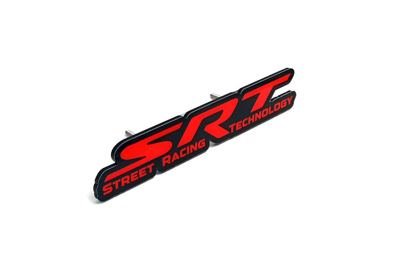 Chrysler Radiator grille emblem with SRT logo (type 3)