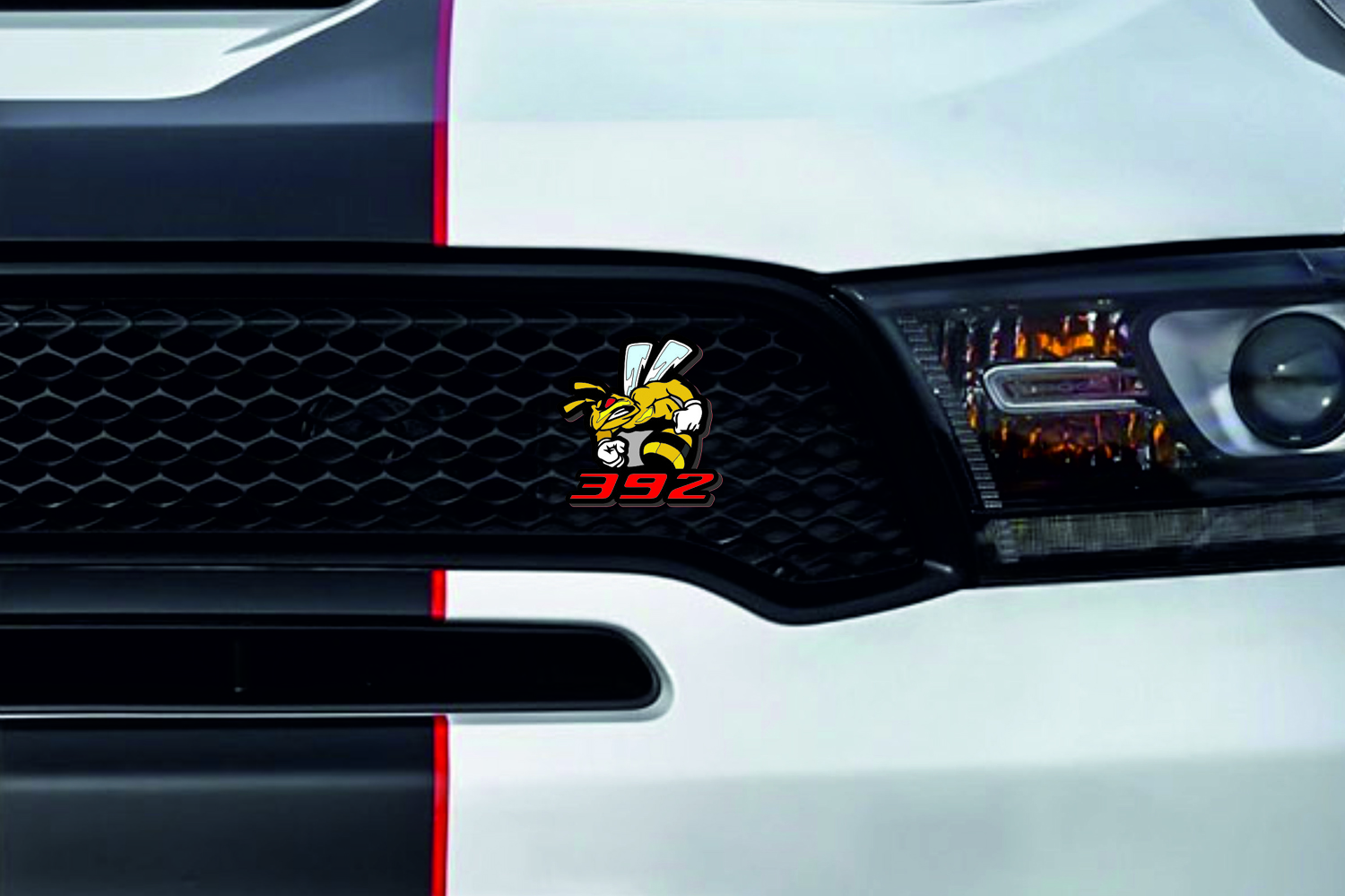 Dodge Emblem & Badges set with Strong Bee + 392 logo