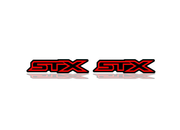 Ford F150 Emblem & Badges set with STX logo Ford emblems decoinfabric