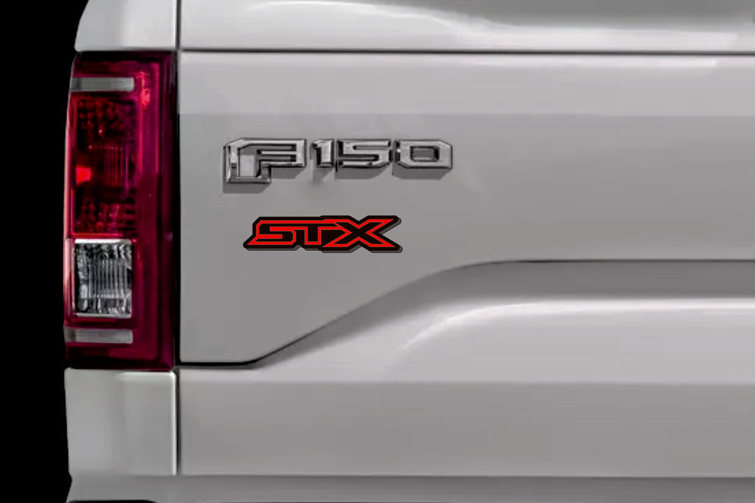 Ford F150 tailgate trunk rear emblem with STX logo – decoinfabric