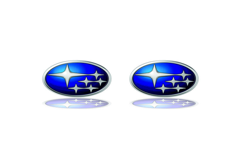 Colored Floor Mat Emblems for Subaru – Add a Touch of Personality Car Mats Badges Decoin