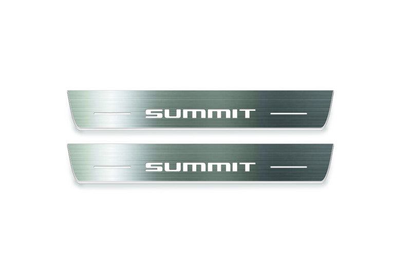Jeep Grand Cherokee V 2021+ Door Sill Led Plate With Summit Logo