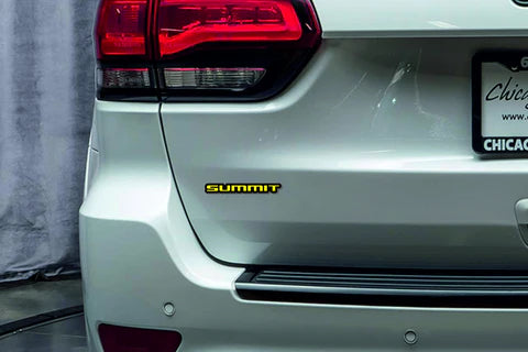 Jeep Emblem & Badges set with Summit logo Jeep emblems decoinfabric