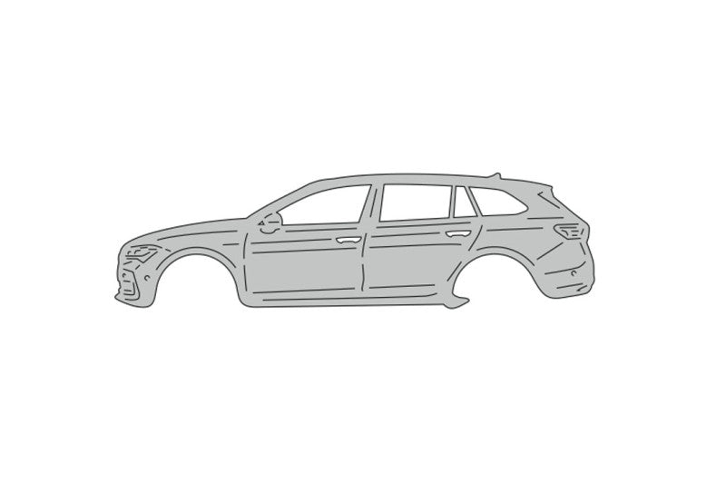 Keychain Bottle Opener for Skoda SuperB IV Universal 2023+ Keychains opdesign