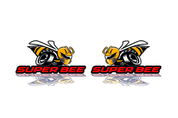 DODGE emblem for fenders with Super Bee logo (type 2)