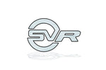 Load image into Gallery viewer, Range Rover tailgate trunk rear 3D emblem with SVR logo (type MIXT) — photo 3