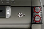 Bild in die Galerieansicht laden, Range Rover tailgate trunk rear emblem with SVR logo — Black, White
